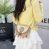 Dámská Ležérní Letní Módní Třásně Pletená Obálka Crossbody Taška