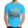 Hiking Moutain Hike Camping T Shirt Classic Round Neck Summer Casual Camiseta T Shirt