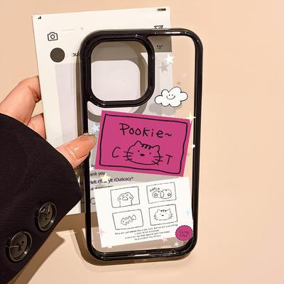 Acrylic Phone Case For iPhone 11 13 16 ProMax Case iPhone 13 14 15 ProMax 12 13 ProMax Case Samsung A55 A05S A54 A06 S22 A15 S23 A12 A22 A52S Cartoon