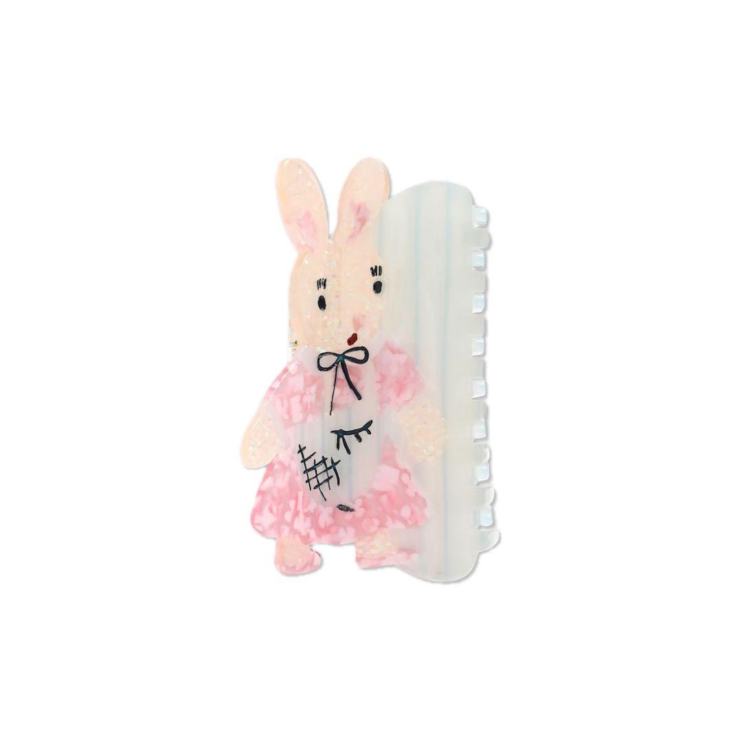 socks appeal NAT hair clip miss bunny