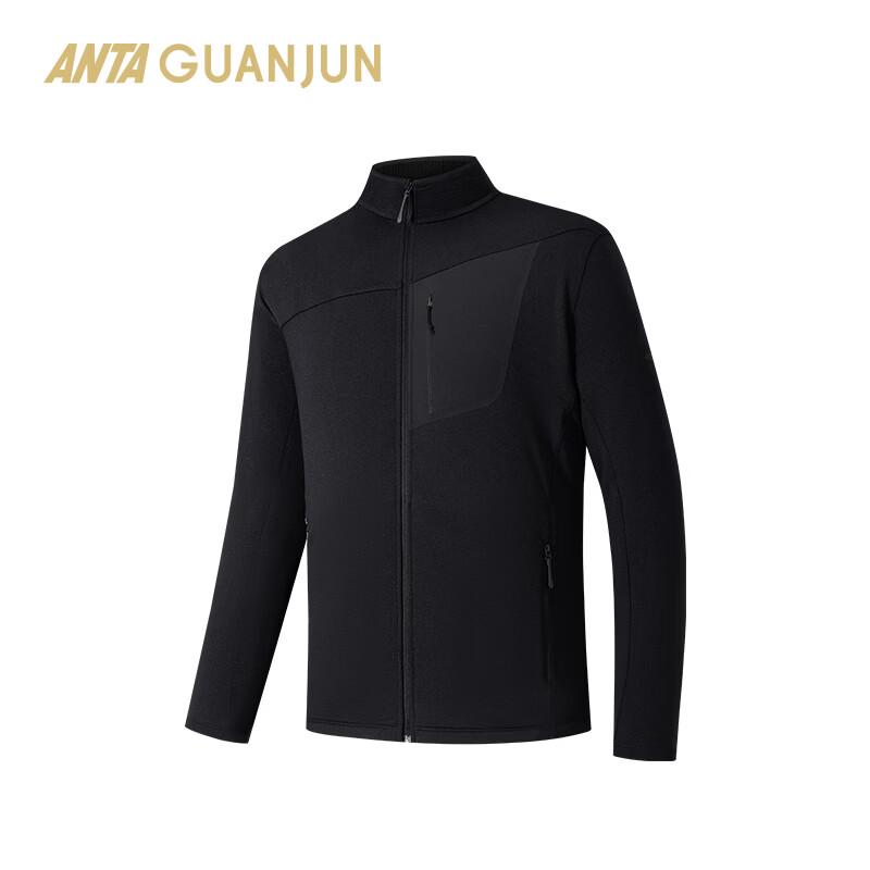 Anta Champion Outdoor Men s Hiking Knitted Zippered Long-Sleeve Top L