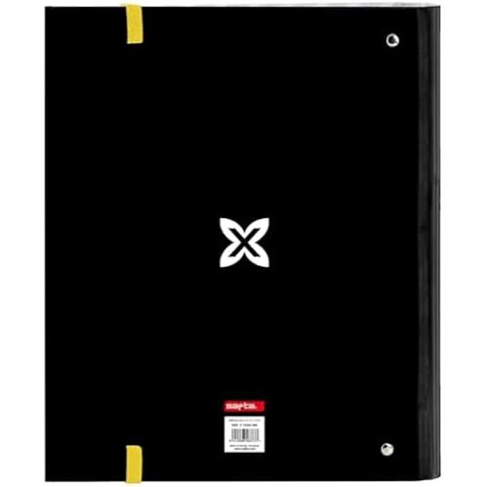 Classeur - SAFTA - MUNICH TOPO - 4 anneaux 35 cm - 100 feuilles A4 - Couverture rigide