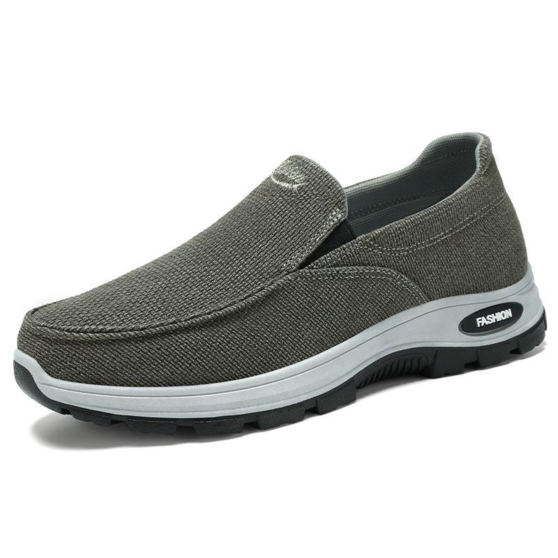 Shoes Men's Autumn New Casual Old Beijing Cloth Shoes One-pedal Single Shoes Dad Shoes Soft Soles Not Tired Feet Tooling Shoes