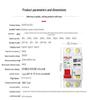 Delixi Smart Miniature Household Air Switch with Earth Leakage Protection