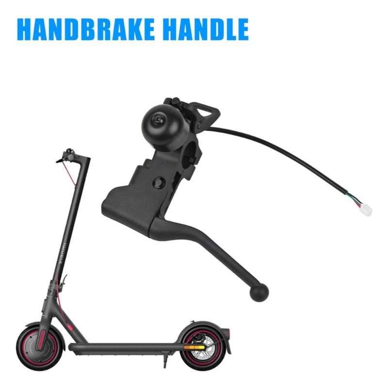 Quick Releases Brakes Lever Brakes Handle For Electric Scooter Carbon Fiber Nylon Construction Includes Safety Bells