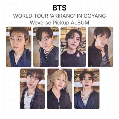BTS WELTTOURNEE 'ARIRANG' IN GOYANG Weverse Abholung ALBUM Offizielle Fotokarte