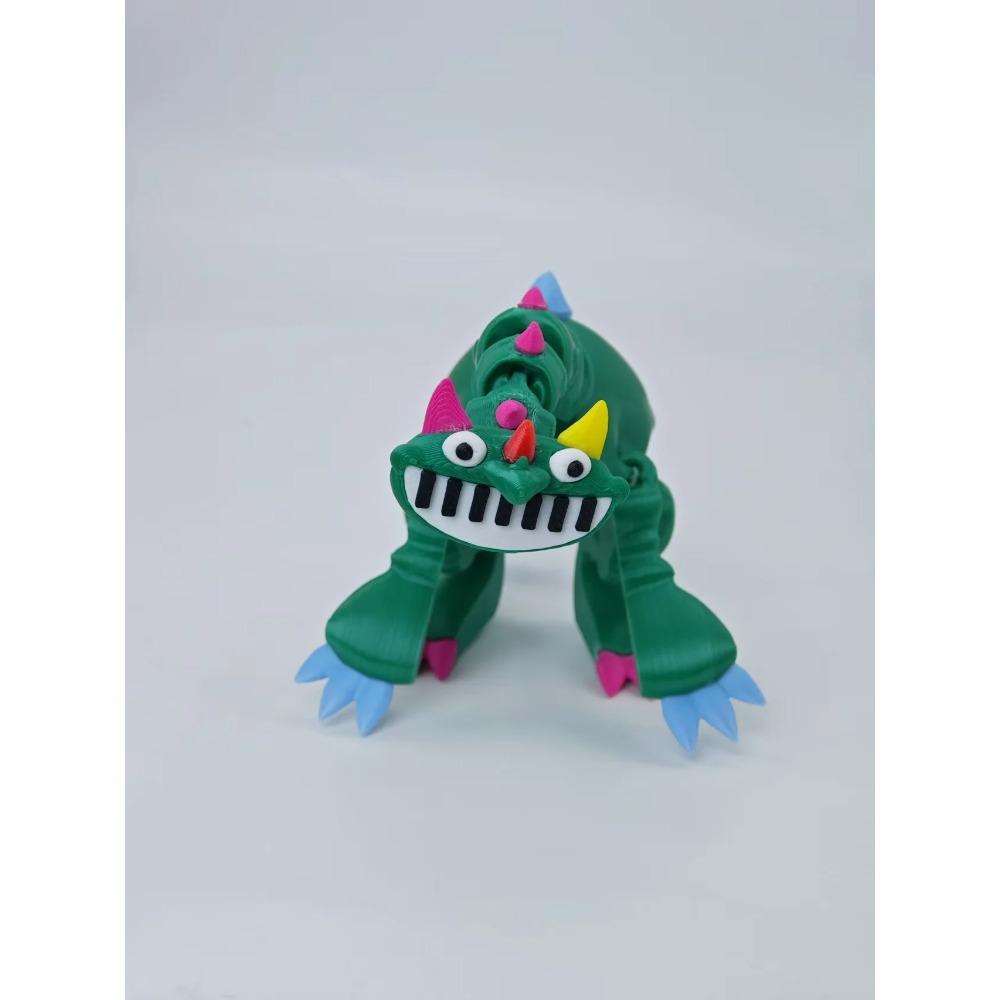 Doey Der Teigmann Actionfigur Spielzeug PVC Pianosaurier Figur Sammlerstück Modell Spielzeug für Kinder Geburtstagsgeschenk