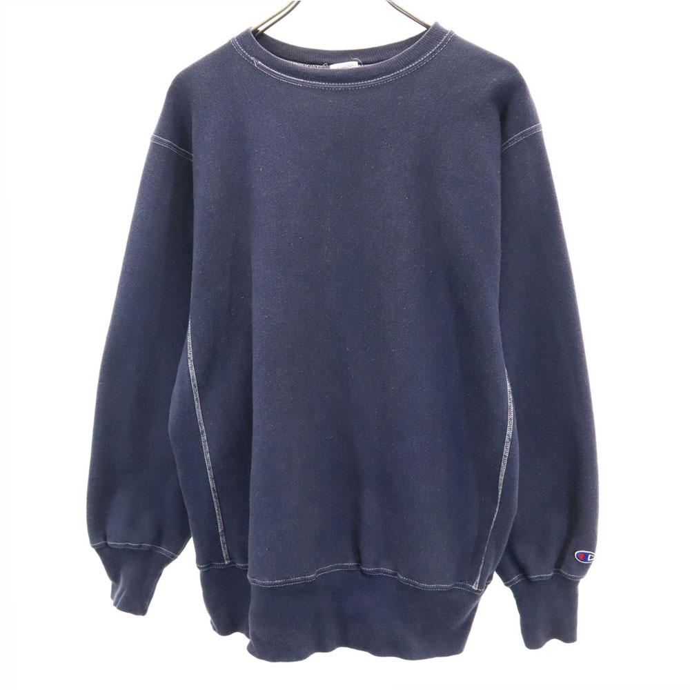 

Champion 90-х годов, Сделано в Мексике, Вышитый ярлык, Старый, Без глаз, С длинным рукавом, Свитшот-тренер Reverse Weave, Мужской, Б/у