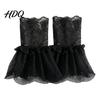 Fake Sleeves for Women Lace Sleeve Cuffs Elastic Wrist Detachable False Romantic Cuffs Elegant Clothing Accessory Wedding Cosplay Halloween
