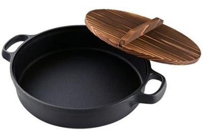 Nanbu Tekki Sukiyaki Gyoza Pot 20cm IH Compatible CA-24