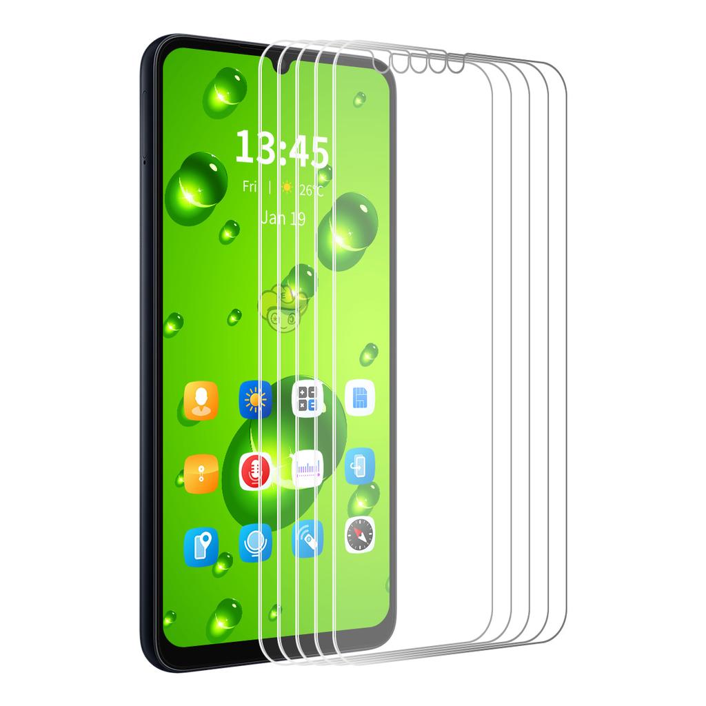 ENKAY HAT PRINCE 5Pcs For Xiaomi Redmi A3 4G/Poco C61 4G Screen Protector 9H Hardness Anti-Explosion Film