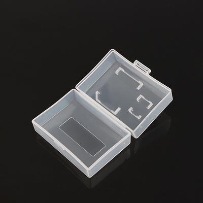 Caixa de armazenamento de bateria de câmera 2 peças, cartão de memória, capa à prova de umidade para Lp-E6 Bp-511 Np-Fz100 Np-Fm500H Np-Fm50 En-El15 En El3E El3