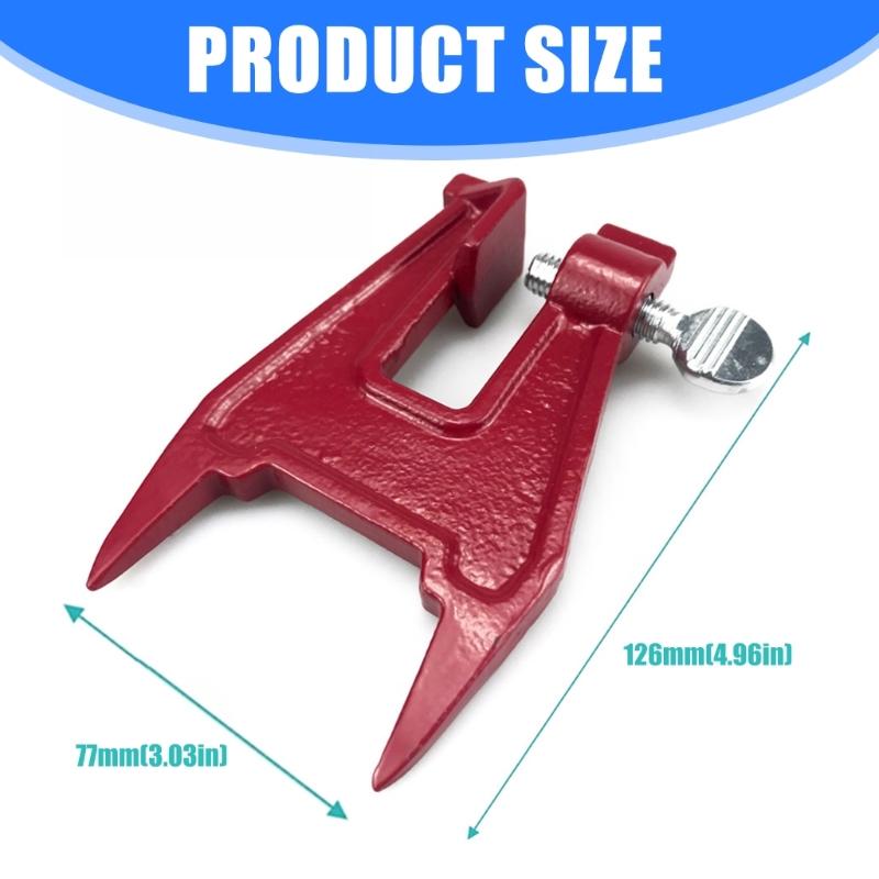 Sturdy Chainsaw Grinding Guide Tool Compact Chainsaw Sharpener For DIY Enthusiasts And Arborists Heavy Duty Iron Material