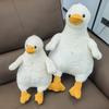 Non-Toxic Hot 37/50/55/90/130Cm Funny Goose Stuffed Soft Duck Plush Toy Sleeping Pillow Sofa Cushion Kids Childrenfriend Birthday Gift