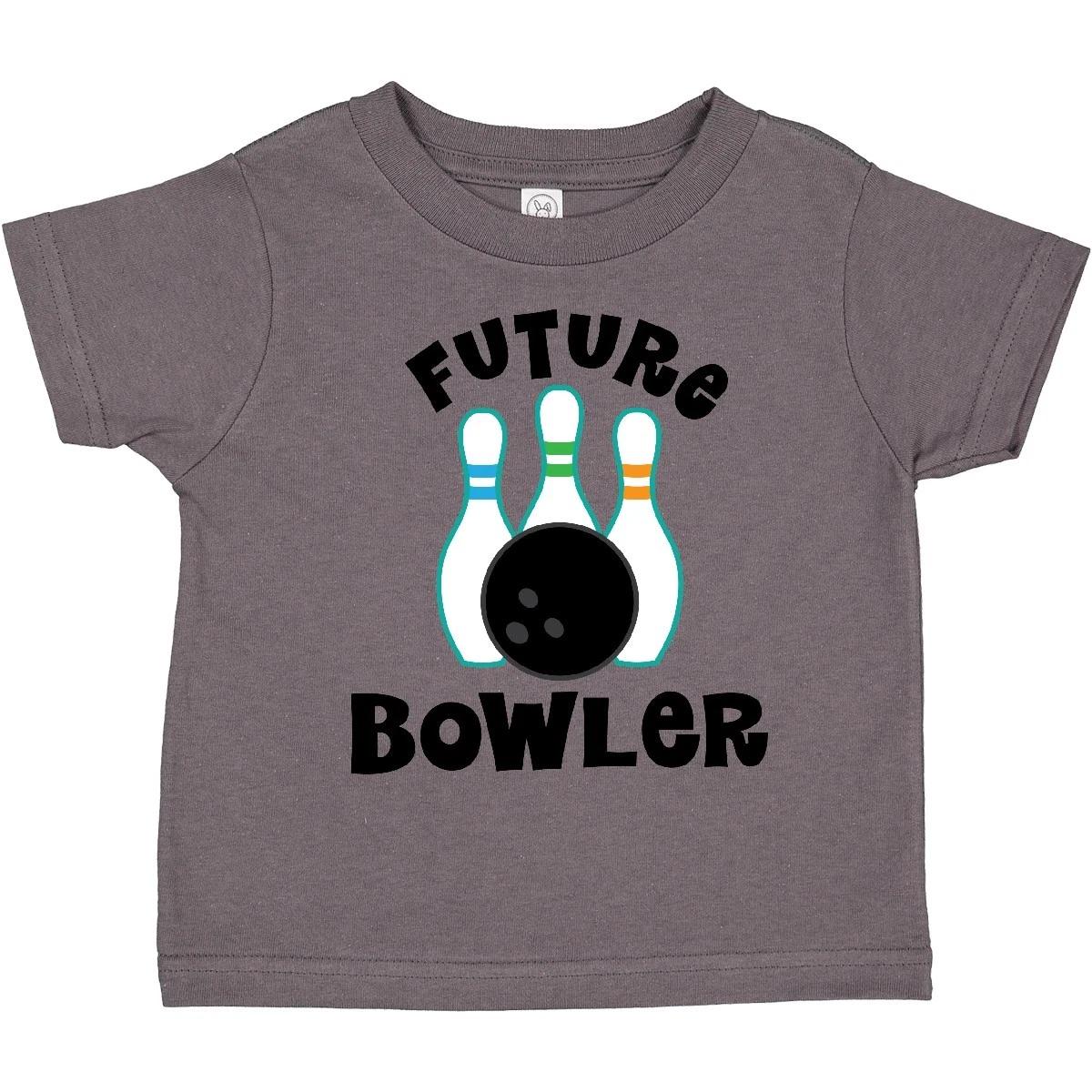 Inktastic Future Bowling Childs Bowling Toddler kids boys T-Shirt Bowler Bowl Kids Ball 100