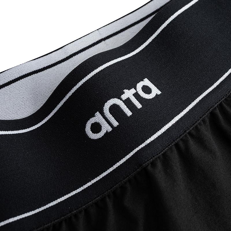 Anta Simple Comfortable Versatile Casual Skirt Women skirts Black 962627203-1