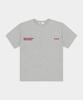 Maidibbeullumemolijeu Mm Symbol Logo T-Shirts (Grey / Burgundy)