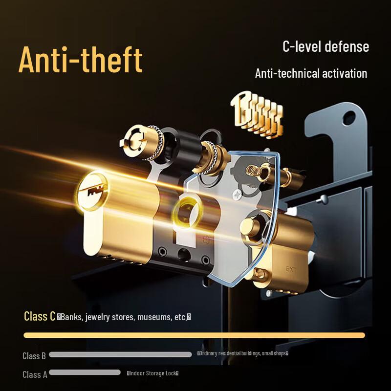 AIPU Smart Fingerprint Password Anti-Theft Safe