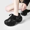 Fashion EVA Soft Platform Sandals Women 2025 Lace-Up Hollow Out Thick Bottom Sandals Woman Solid Color Non-Slip Casual Sandalias Mujer
