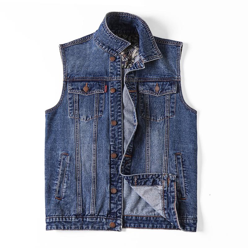 Buy Brand Military Denim Vest Outdoors Cotton Multi Pocket Sleevless