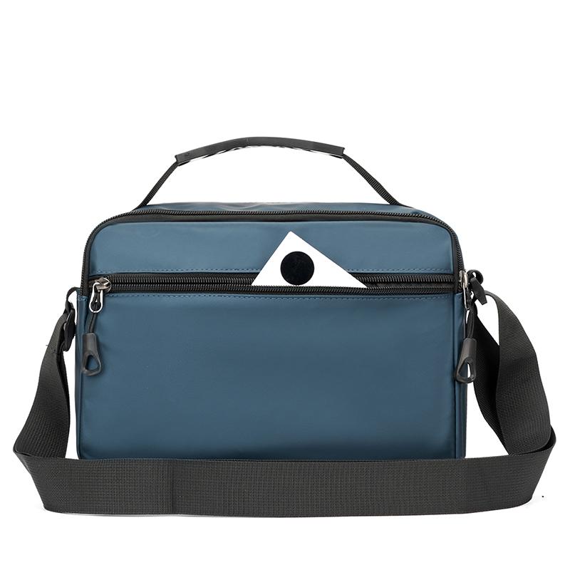 Business Handbag Men's Shoulder Bag Large Capacity Multi-Layer Crossbody Bag
