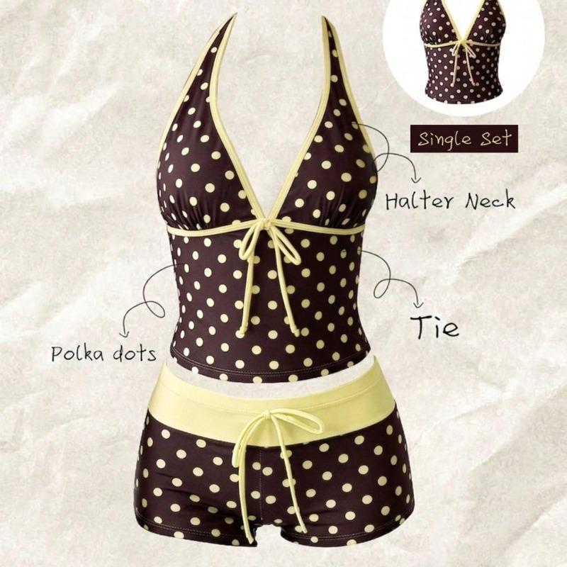 New Supply Thailand New Polka Dot Sexy Swimsuit Women's Split Bikini Polka Dot