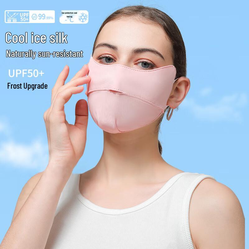 Guteng Ice Silk UV Protection Face Mask