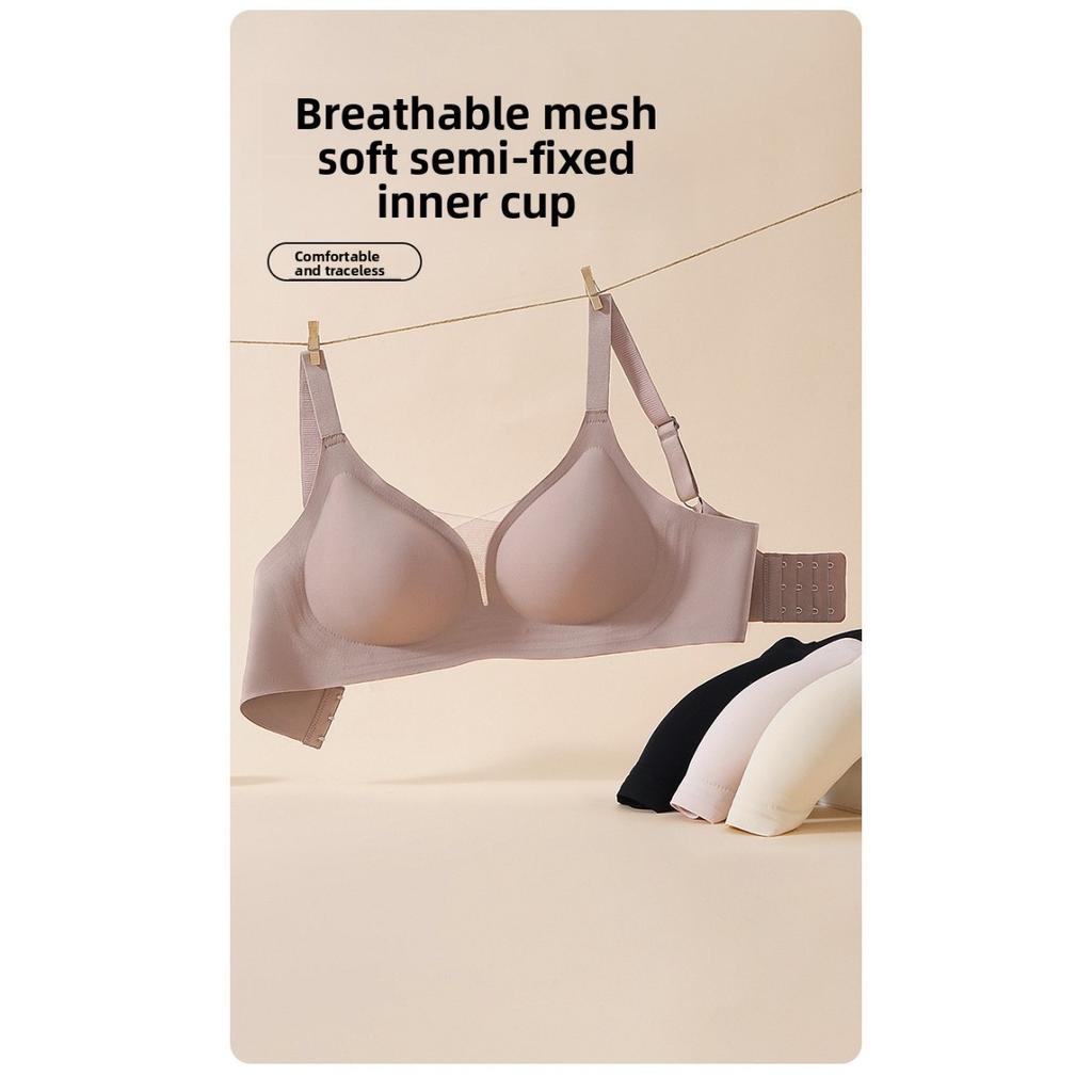 Women'S Seamless Wide Strap Bra, Top Style Without Underwire or Padding, Comfortable and Breathable, Suitable for Everyday Wear In For All Seasons