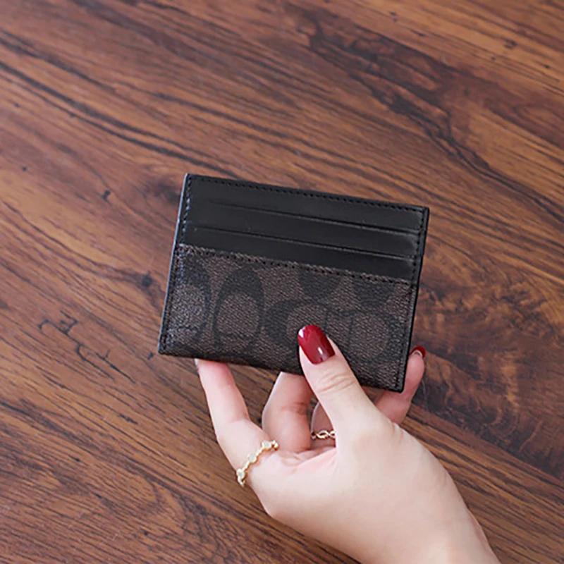 Luxury Design Wallets for Women Multi-Function Card Holder PU Leather Female Small Card Bag Short Women's Purse