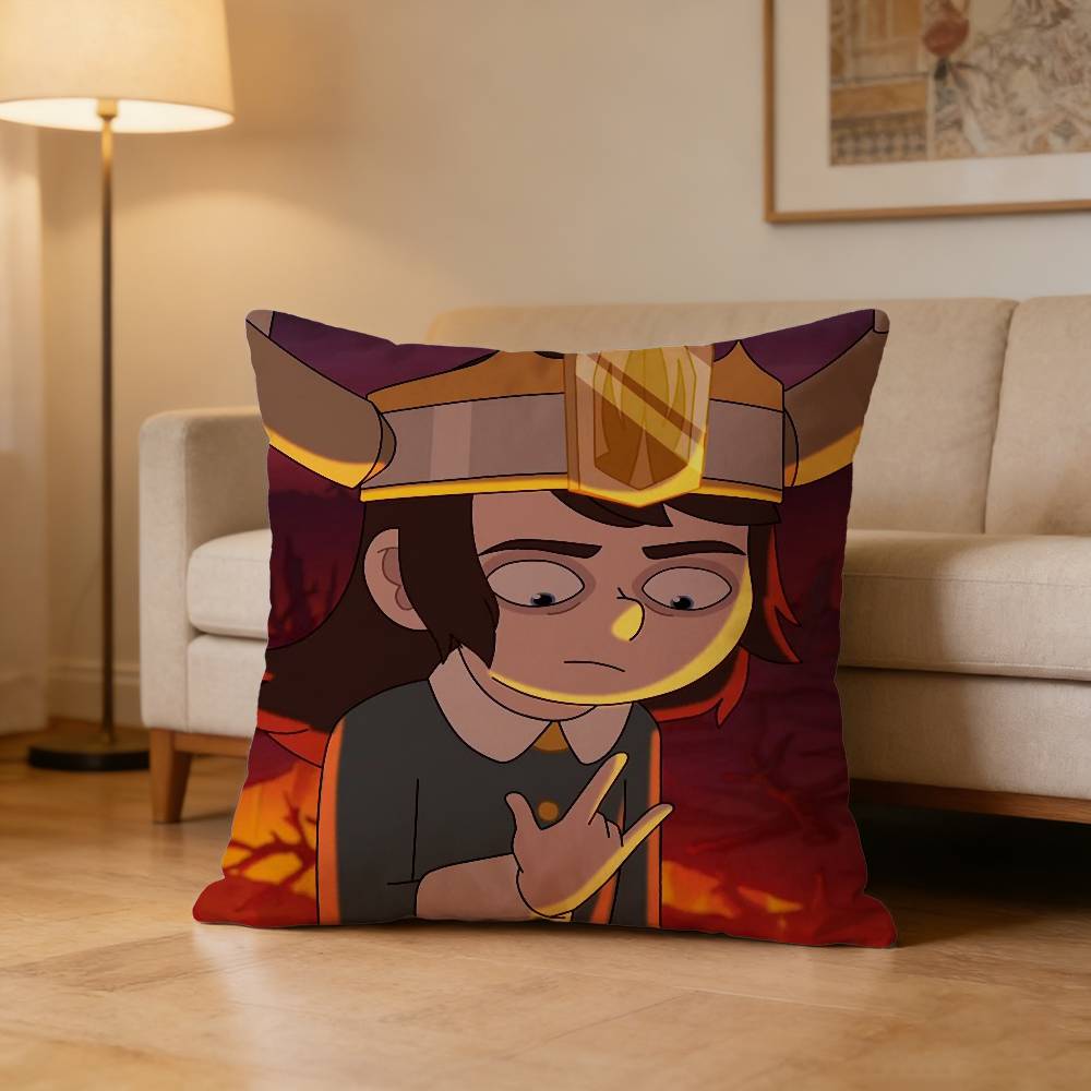 Abaddon H-Haunteds H-Hotel Pillow Case Pattern Printed Pillowcase For Living Room Sofa Cushion Cover