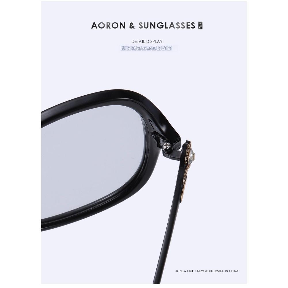 aoron Women's Polarized Sunglasses Sunglasses Women's Diamond-encrusted Color-changing Sunglasses