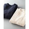 Foreign Trade Tail Order Handmade Thick Thread Cotton Sweater Sweater