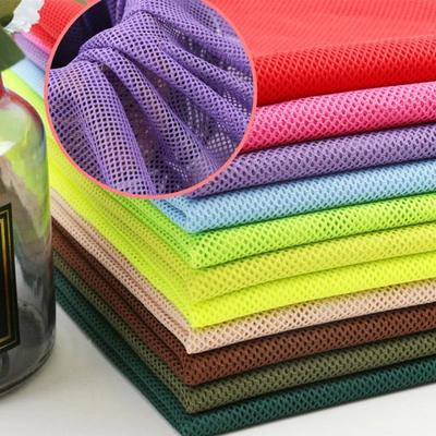 Tecido Malha Colmeia de Poliéster 2x2 de Baixo Estiramento 155x45cm Para Costurar Camiseta Roupa Esportiva Tecido de Forro Tricotado Pano TJ10226