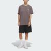 Adidas Shmoofoil Overseer Short Sleeve Tee Charcoal/Core White Men Streetwear IU0094