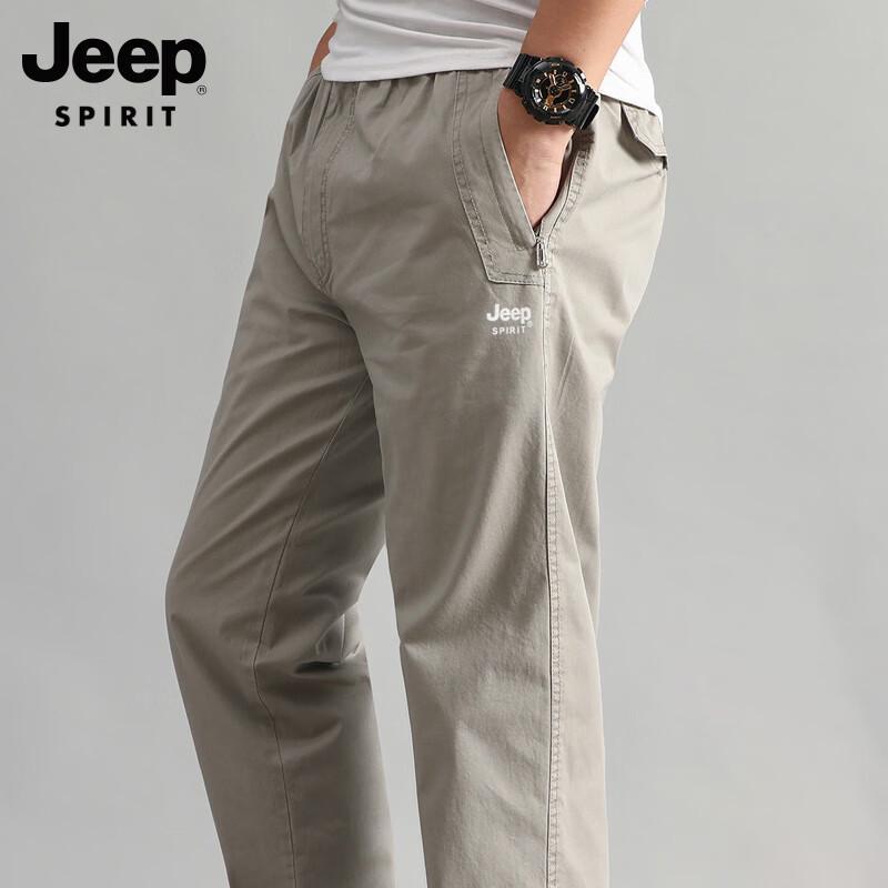

JEEP SPIRIT Men s Loose Fit Straight Cargo Pants 6XL