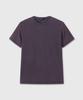 Daibeuin Washed Regular Fit T-Shirts (Dark Purple)