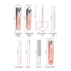 Simois 8 In 1 Nail Clipper Set – Professional Manicure & Pedicure Kit for Men & Women Portable Nail Clippers Set Stainless Steel Fingernail Cutte
