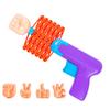 1 Set Retractable Fist Toy Prank Fists Shooter Grabber Robot Arm Kids Games