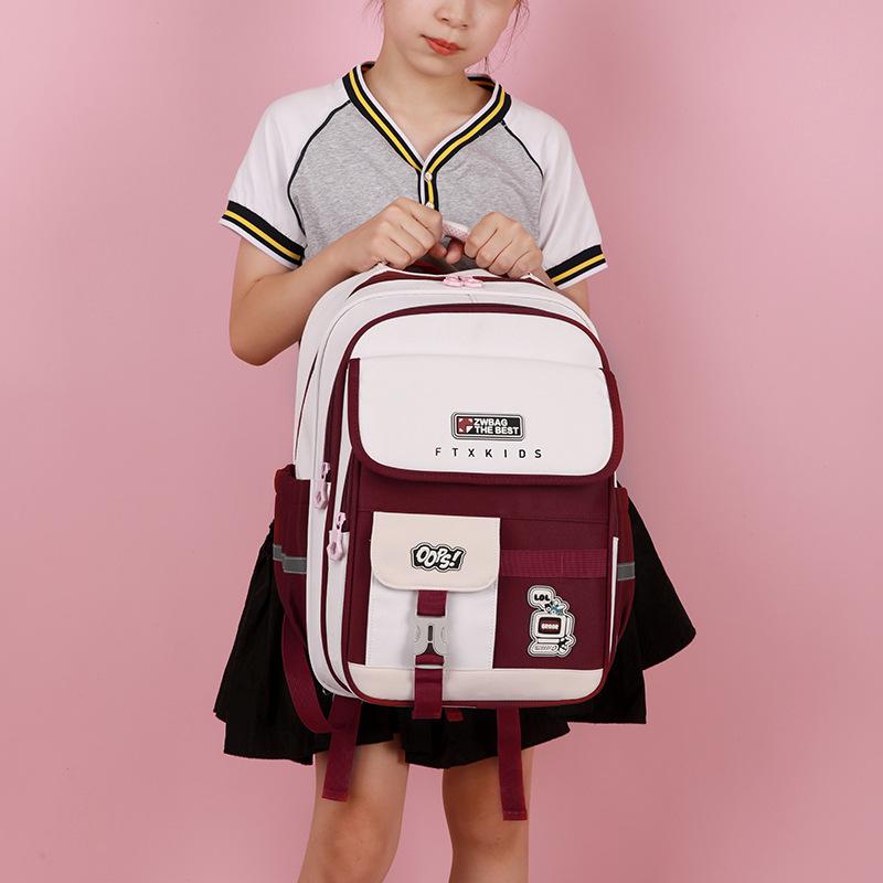 Junior and High School Students Schoolbags for Boys, Large-capacity Girls, Load Reduction Spine Backpack, New Boys and Girls Backpacks.