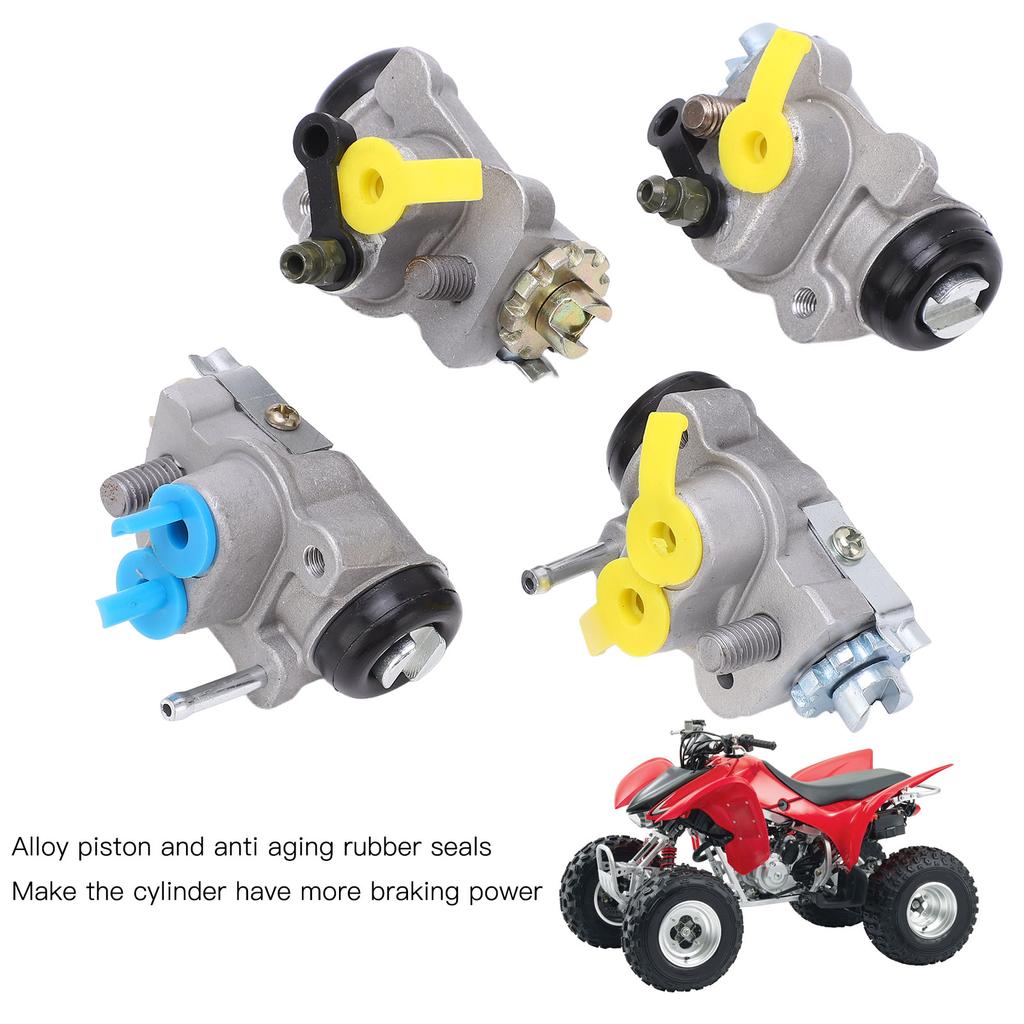 Front Left Right Brake Wheel Cylinders 45370 HC5 971 for TRX300 4WD  300 4x4 1988‑2000 45350 HC5 971 45370 HC5 971