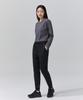 Beullaegmonseuteopis Air Cushion Fleece-Lined Jogger Pants (Black) / Bm220820