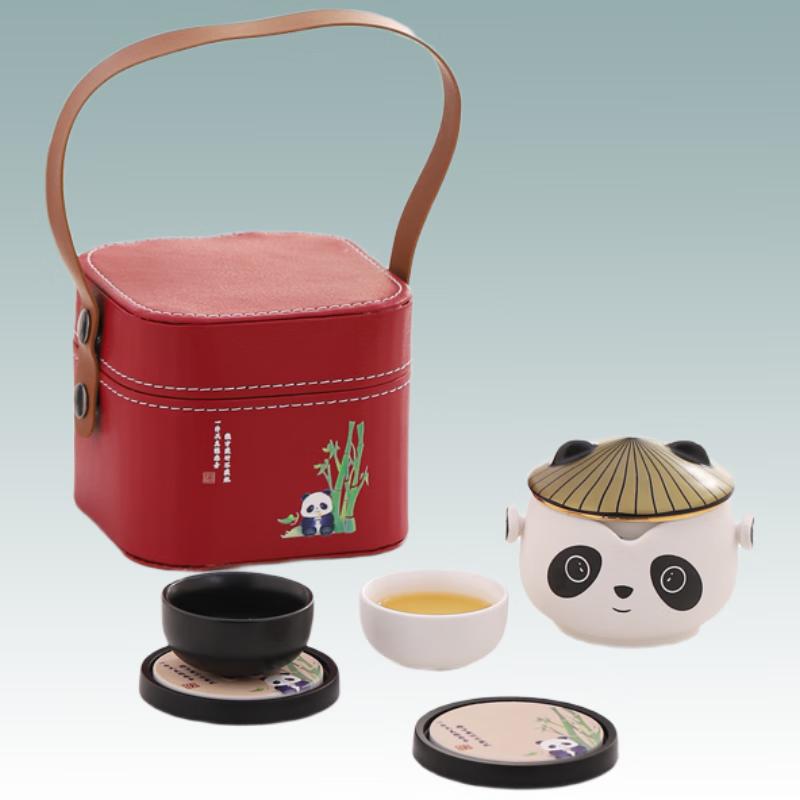 I Ding Panda Portable Travel Tea Set