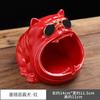 New Household Cute Cartoon Fu Pig Dog Ashtray Creative Ceramic Ashtray Personalized Trend Windproof Fly Ash