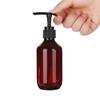 Recipiente de Armazenamento de Líquido Plástico com Bomba para Desinfetante de Mãos Recarregável Frascos de Gel de Banho Dispensador de Sabão