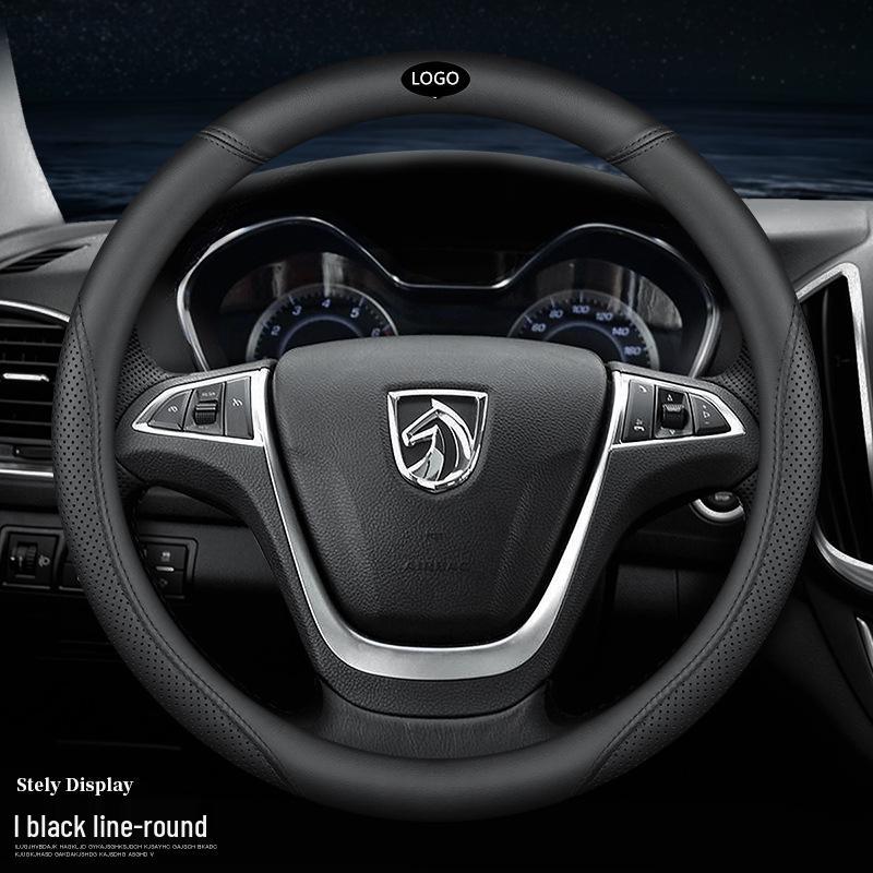 All-Season Steering Wheel Cover for Baojun Models 730, 630, 510, 560, 610, 310W, 530, E100, and 200.