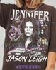 Jennifer Jason Leigh Vintage Actress Fan Comfort Colors® TShirt and Kids Tshirt, Retro 90s Bootleg Graphic Celebrity Gift Tee