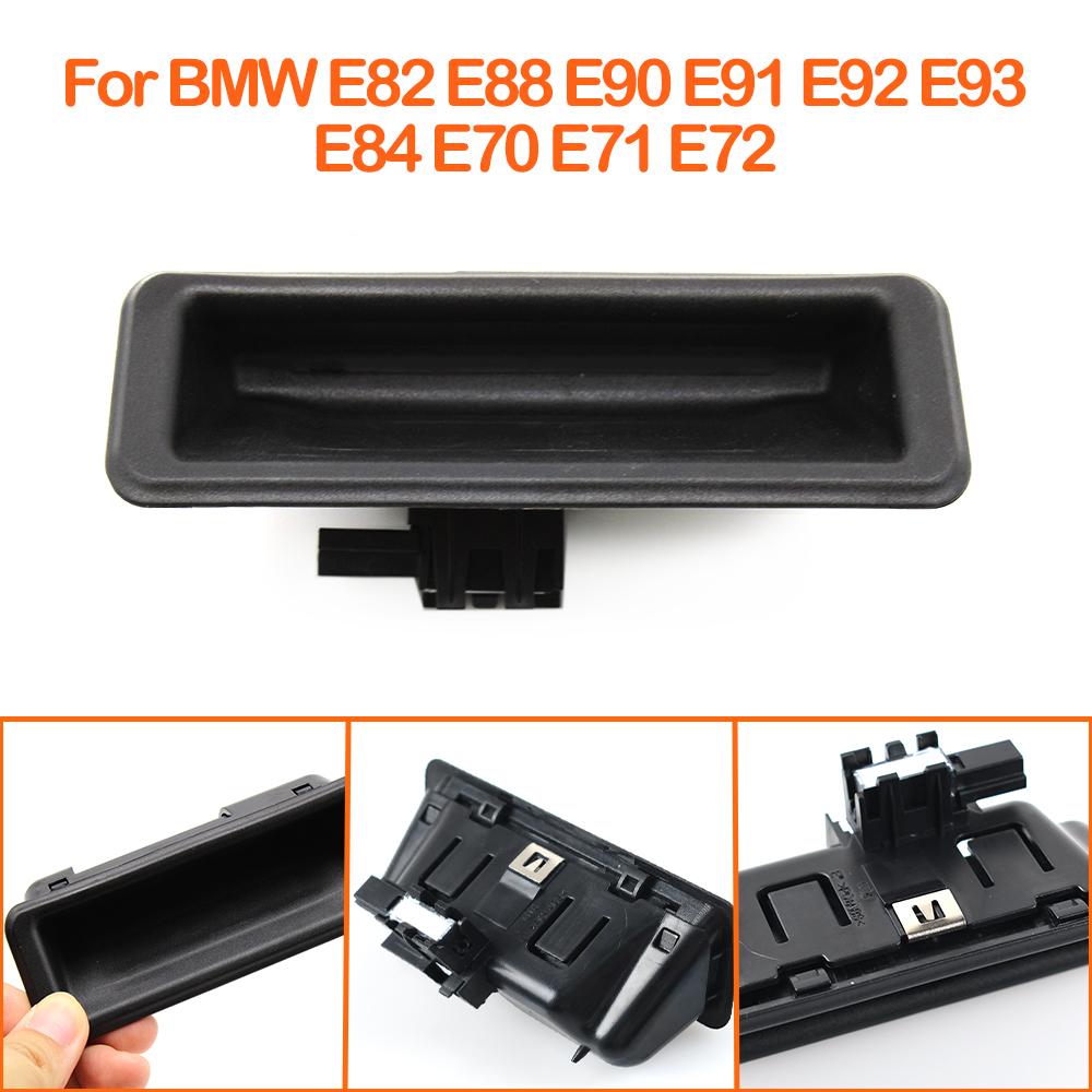 Car Rear Door Trunk Switch Handle Latch For BMW 1 3 5 X1 X5 X6 Series E39 E60 E82 E84 E88 E90 E91 E92 E93 E70 E71 51247118158