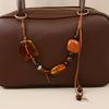 Resin Pendant Bag Charm With Handcrafted Tassels For Fashion Accessories
