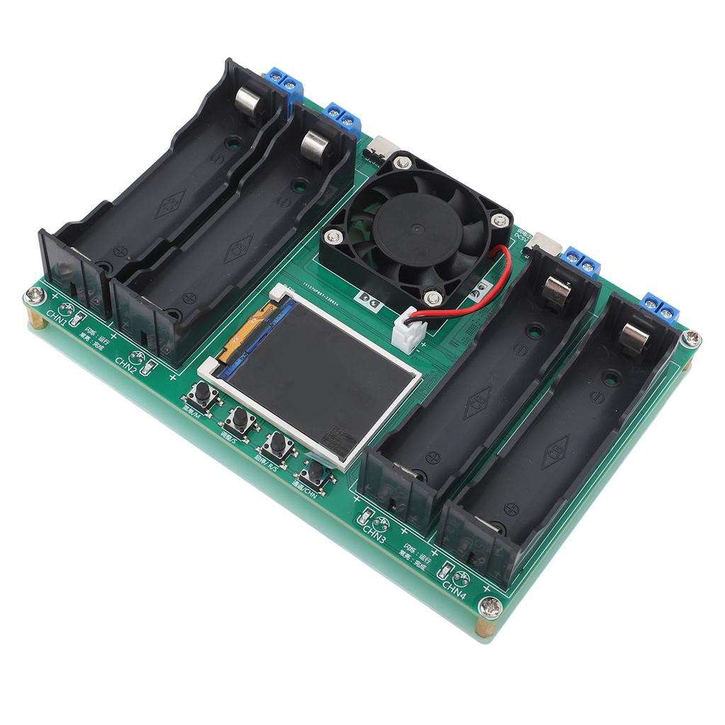 18650 Battery Capacity Tester 4 Channel Automatic Cyclic Charging Discharging Battery Internal