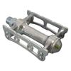 Mikashima Bicycle Pedal SYLVAN TRACK Silver (MKS) (Sylvan Track) [Item]